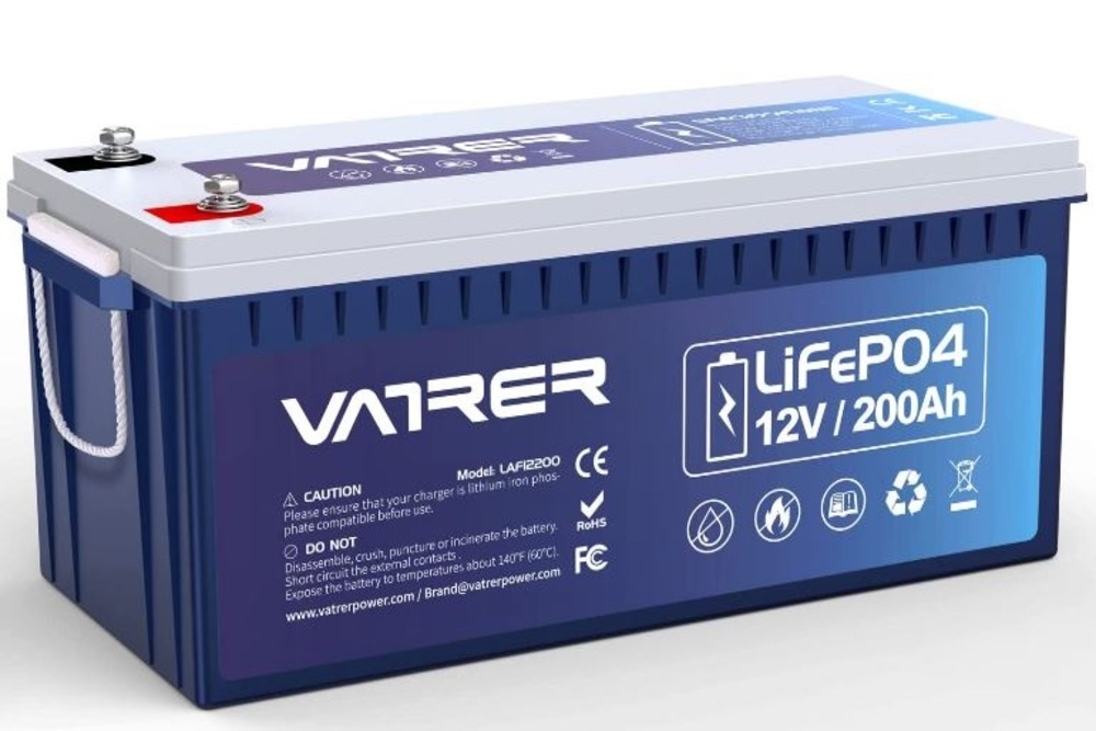 12V 200AH Plus Low Temp Cutoff LiFePO4 Lithium Iron Battery