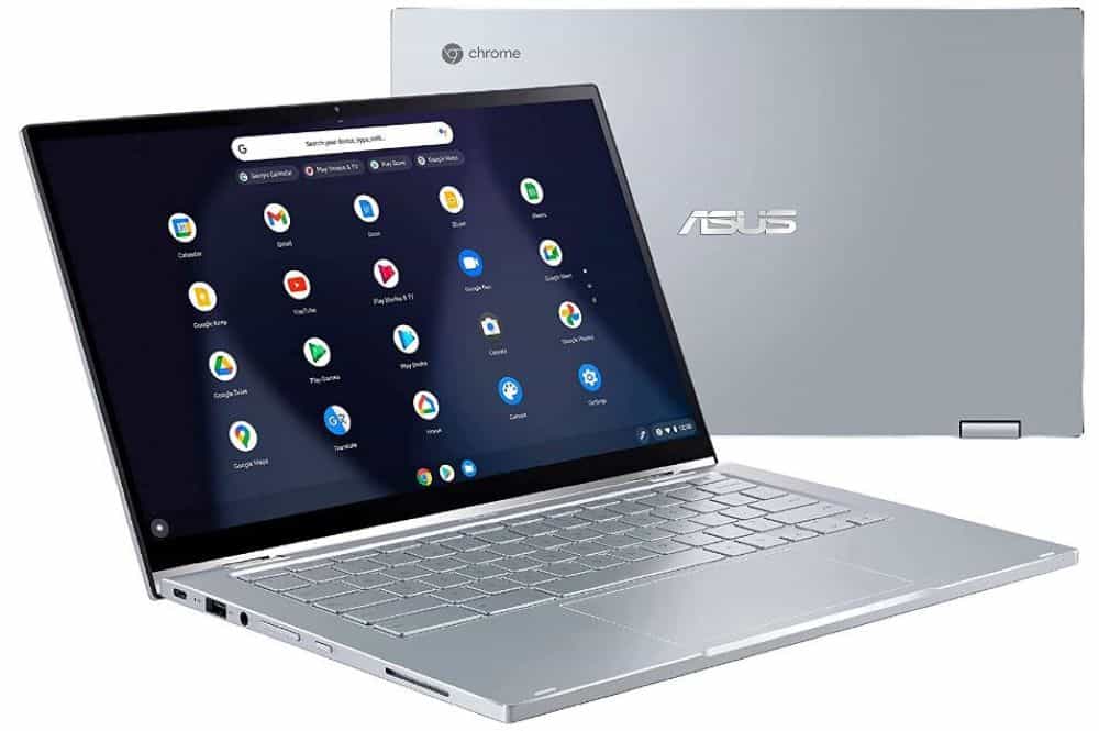 ASUS 2023 Newest C433 Ultrathin Clamshell 2 in1 Convertible Chromebook
