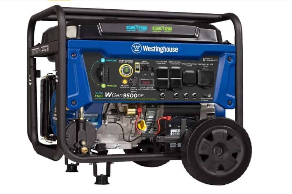 Westinghouse 12500 Watt Dual Fuel Home Backup Portable Generator