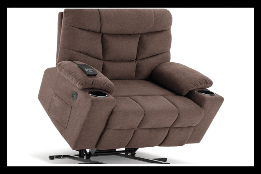 MCombo Fabric Electric Power Lift Recliner Chair Sofa for Elderly