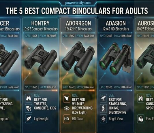 5 Best Compact Binoculars for Adults 5 Best Compact Binoculars for Adults