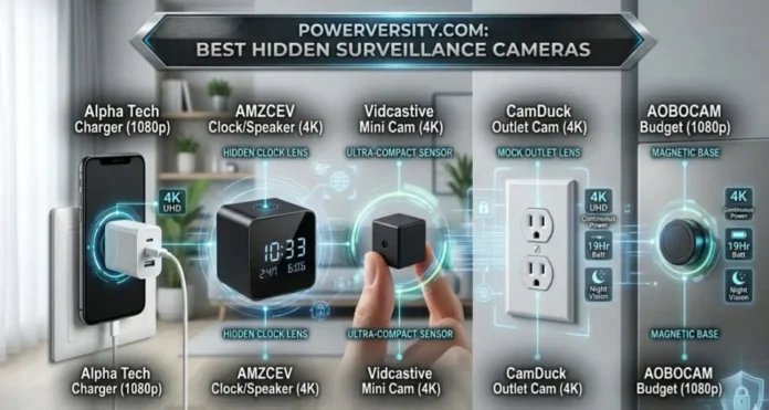 5 Best Hidden Surveillance Cameras 5 Best Hidden Surveillance Cameras